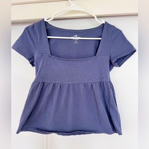 Hollister babydoll top
